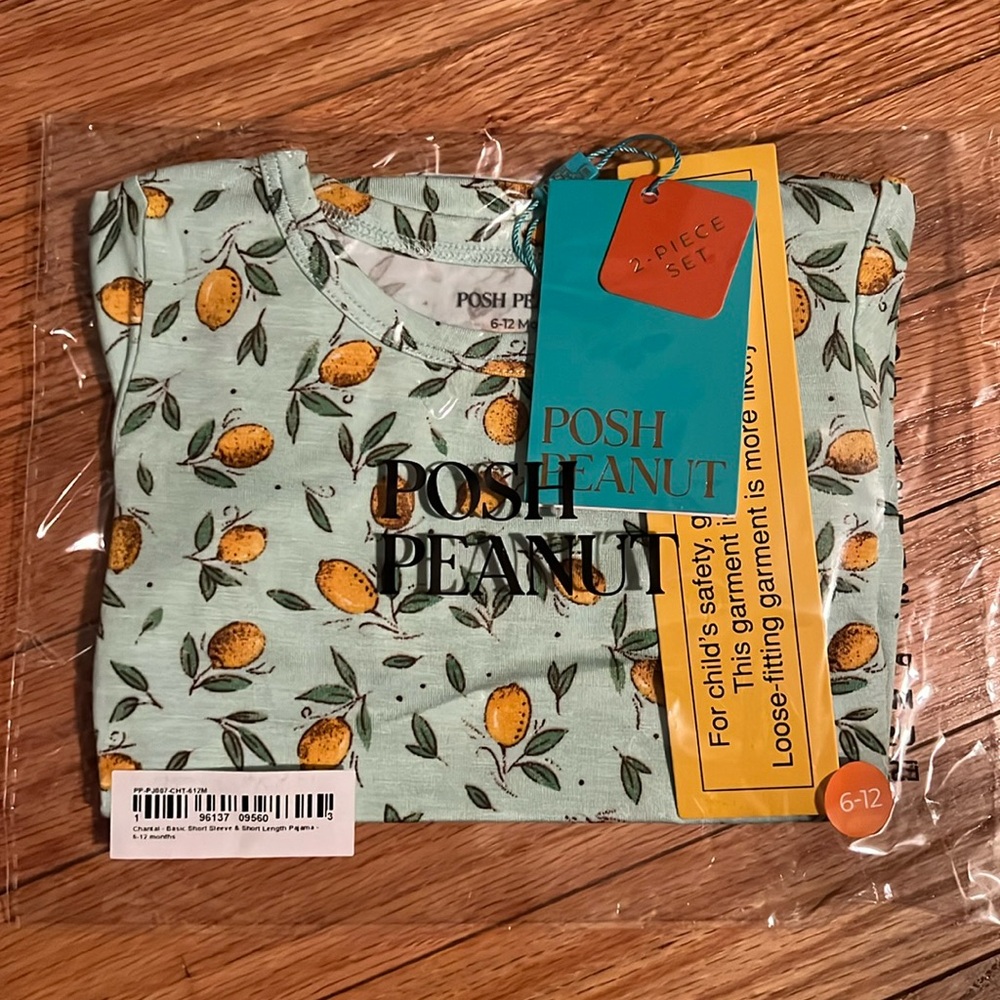Posh peanut Chantal short sleeve and short length pajama